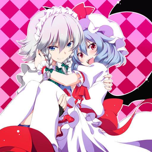 Touhou Project 08: Imperishable Night - Best Art of Touhou. Part III [Shoujo-Ai]